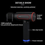 Massage Gun Muscle Black Body Massager Electric 6 Speeds Vibrating Gun Massager For Muscles MG49230
