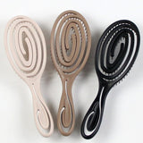 Curved Mosquito Coil Style Hair Massage Comb Air-cushion Comb Beauty Tool Sealed Bag Big Curved Comb