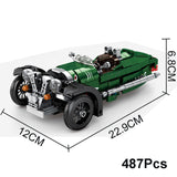 Technical Series Mechanical Beetles Car Model Building Blocks City Vintage Classic Vehicle MOC Bricks Educa Toys Boys Adult Gift