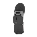 Video Recording Microphone Unidirectional On-camera Microphone Stereo Photography Vlog Recording Interview Microphone for Camera