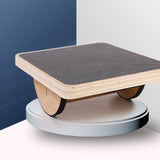 Balance Platform Beautiful Buttocks Trainer Adult Balance Board Rehabilitation Square Wooden Balance Board Children's Fitness