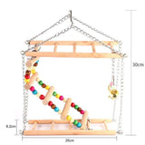 1Pcs Parrot Cage Toy Squirrel Hamster Squirrel Hammock Bird Nest Swing Ladder