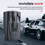 STR-555 Car Radar Detector Anti Radar Detector English Russian Thai Speed Alarm System with Red Light Camera Alert