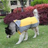 Fashion Outdoor Waterproof Dog Stormbreaker Rain Coat Reflective Quick Dry Pet Dog Raincoat Golden Retriever Pet Supplies