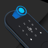 Smart Lock Keyless Electronic Bluetooth TTlock Biometric Fingerprint Keys IC Card Touch Screen Keypad Auto Lock APP Control