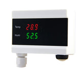 Tuya Wifi Temperature Sensor Thermometer Detector Smart Life App Alert Home Thermostat Control Alarm Remote Monitor