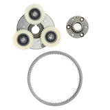 Dropship-36T 38mm Diameter 12mm Thickness Gear High Speed Electric Motor Nylon Gear + Ring Gear + Clutch