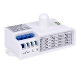 DC 12V-24V 5.8GHz 360° Microwave Motion Sensor Body Motion Sensor Induction Switch for LED Light Switch