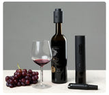 Automatic Wine Bottle Opener Kit Electric Corkscrew With Foil Cutter Wine Decanter Pourer Aerator For Family Gifts