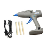 Hot Melt Glue Gun Machine Dual Power LED Separate Plug-in Type Glue Machine with Melting Glue Gun Stick