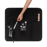 New Multi-function Chef Knife Bag Nylon Roll Bag with 8 Pocket for Kitchen Accessories Portable Knifes Case Holder Custom