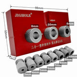 3-10mm Doweling Jig Self-centering Vertical Drilling Guide Hole Locator Puncher Tools Pocket Hole Jig Joinery Woodworking Tools