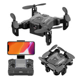 V2 Mini Drone 4K 1080P HD Camera WiFi Remote Control Drone Altitude Hold Helicopters Foldable Quadcopter RC Drone Kid Toy GIft