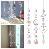 Crystal Wind Chime  Windchime Sparkling Catcher Handmade Hanging
