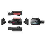 A68 1080P Dual Lens Car DVR Dash Cam USB2.0 Video Recorder G-Sensor Front And Inside Secret Cam Vehicle Motion Detection Camera
