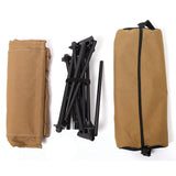 Outdoor Ultra-Light Aluminum Alloy Folding Chair Portable Heightening Fishing Chair Leisure Chair Breathable Moon Chair