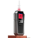 Alcohol Tester Quick Continuous Test Memory Function Test High Precision Digital Breathalyzer Rechargeable LCD Display