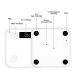 Body Fat Scale Floor Scientific Smart Electronic LED Digital Weight Bathroom Balance Bluetooth APP Android or IOS