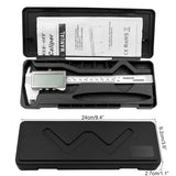 Electronic Caliper Large Screen HD Digital 0-150mm Precise Measurement Carbon Fiber Waterproof Micrometer Measuring Tools