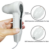 Professional UV Skin Hair Follicle Detector Scalp Hair Pigment Magnifying Analyzer 50X/200X Skin Tester New 7 Inch Beauty Salon