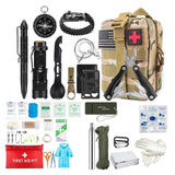 Outdoor Survival Gear First Aid Kit Emergency Kits Trauma Bag Military Full Set Tactical Molle Camping Hiking IFAK Adventures