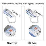 Mini Office Phone Caller ID Landline Phone Desktop Fixed Wired Phone Wall Mountable Phone with LCD Display for Home Office Hotel