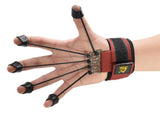Finger Gripper Strength Trainer Extensor Exerciser Finger Flexion And Extension Training Device With Resistance Band