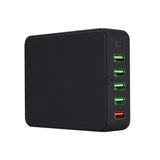USB Charger 6 Port 20WPD USB Charging Station For Iphone 13/12/11 Pro Max XS Max XR X 8 7 Plus, Galaxy S21