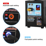 SUNKKO 4.3KW 737G Spot Welder Machine High Power Automatic Pulse Spot Welder Machine With Pen Use For 18650 Battery Pack Welding
