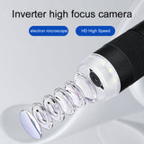 Digital Microscope 12 Megapixel 1-1600X Continuous Magnification Microscope 9-inch LCD Photo Video Playback Mode 16 Languages