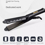 Hair Straightener Four-gear temperature adjustment Ceramic Tourmaline Ionic Flat Iron Hair Straightener For Women Widen panel