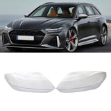 Left Right Headlight Lens Cover Headlamp Lens For  Z4 E85 2003-2008