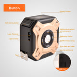 5m/40m Laser Tape Measure Distance Meter Stainless Digital Retractable Roll Cord Rangefinder Woodworking Laser Measuring Tool