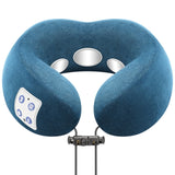 U-Shaped Electric Cervical Spine Massager, Heating and Pain Relief Memory Foam, Soft Neck Pillow Massage