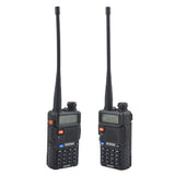 Baofeng walkie talkie uv-5r dualband two way radio VHF/UHF 136-174MHz &amp; 400-520MHz FM Portable Transceiver with earpiece