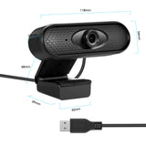 1080P HD Webcam Web Camera PC Computer Web Cameras USB Driver-Free Webcams With Mic For Teleconferencing Live Streaming