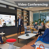 Tenveo Conference Room Camera 3X Optical Zoom Full HD 1080p USB PTZ Video Conference Camera for Business Meetings