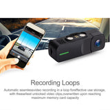 Dash Cam Mola GS30W 1600P HD GPS Vehicle Drive Auto Video DVR  Smart Connect Android Wifi Car Camera Recorder 24H Parking