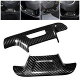 Steering Wheel Cover Decorations Stick On Protective Cover Black