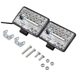 Work Light 1 Pair Car Led Work Light 60W Highlight Off-road Vehicle Roof Searchlight Maintenance Auxiliary Light Accessories