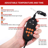 Shoulder and Knee Dual-use Infrared LED Light Therapy Belt 850nm Red Light Treatment Belt 660nm Heating Muscle Pain Relief New