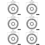 30T 32T 34T 36T 38T 40T Round Oval Chainring Narrow Wide Single Chainring for 12 Speed Bicycle Chain Ring Parts K3NC
