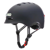 Cycling Helmet Breathable &amp; Comfortable Safety Helmet with Front &amp; Rear Light 4 Light Modes for Men Bike E-Bike Electric Scooter