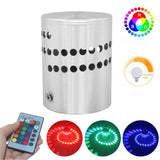 Spiral Hole LED Wall Lamp Dimmable Spiral Lamp with Remote Control Lamp To Decorate Family KTV Bar Wedding Party Hall Lights