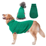 Warm Small Large dog sweater Cat Clothes Winter turtleneck Pet Puppy Knitwear Sweaters clothing for Cat small Medium big Dogs