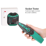 MS5902 Automatic Circuit Breaker Finder Fuse Socket Tester With Analogue Receiver And Flashlight US/EU Plug Socket Tester