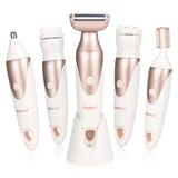 7 IN 1 Waterproof Multi-Part Trim Smooth and Painless Lady Electric Shaver Epilator Fine Eyebrows Washing Instrument with box