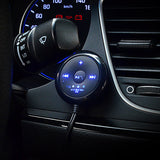 1 Pcs 2 In 1 Car Bluetooth 5.0 Player 500mAh FM AUX Transmitter 5V Input For Tablet Phone Etc V5.0+EDR BT