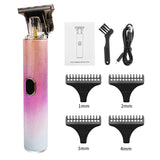 2021 New Hair Trimmer For Man USB Rechargeable  LCD Hair Clipper Barber Shop Men's Shaver Trimmer Beard Hair Cutting Machine