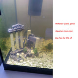 Fish Tank Decoration Aquarium Landscaping Home Furnishings Resin Crafts European Aolid Retro Relics Roman Columns Decoration